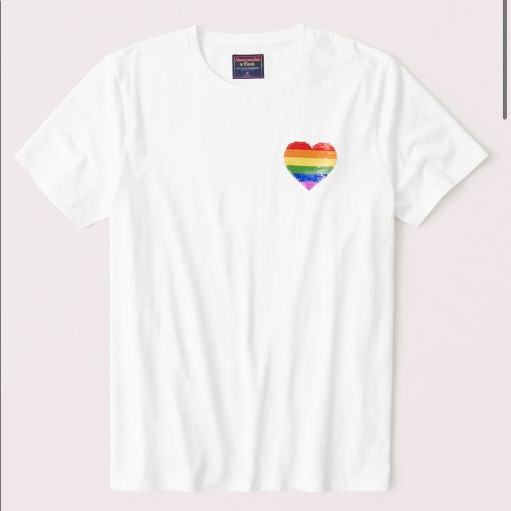 Abercrombie white T
